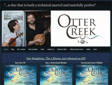 Tablet Screenshot of ottercreekduo.com